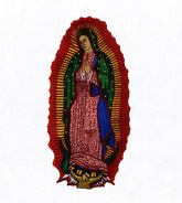 Moving Virgin Mary Embroidery Design