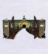 Stunning Deluxe Mansion Embroidery Design