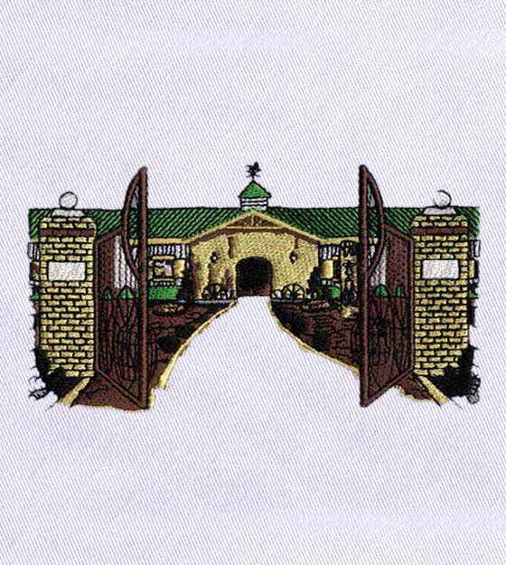 Stunning Deluxe Mansion Embroidery Design
