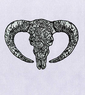 Dauntingly Potent Ram Embroidery Design