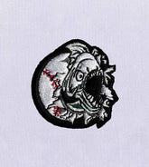 Vicious and Wild Piranha Embroidery Design