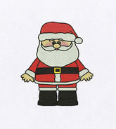 Endearing Miniature Santa Claus Embroidery Design