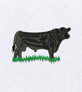 Digital Bombastic Cow Embroidery Design