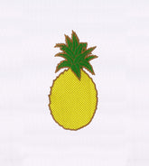 Succulent Yellow and Green Pineapple Embroidery Design