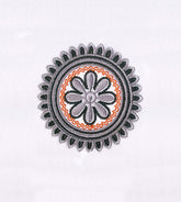 Detailed Circular Quilting Embroidery Design