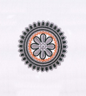 Detailed Circular Quilting Embroidery Design