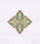 Delicately Symmetrical Quilting Embroidery Design