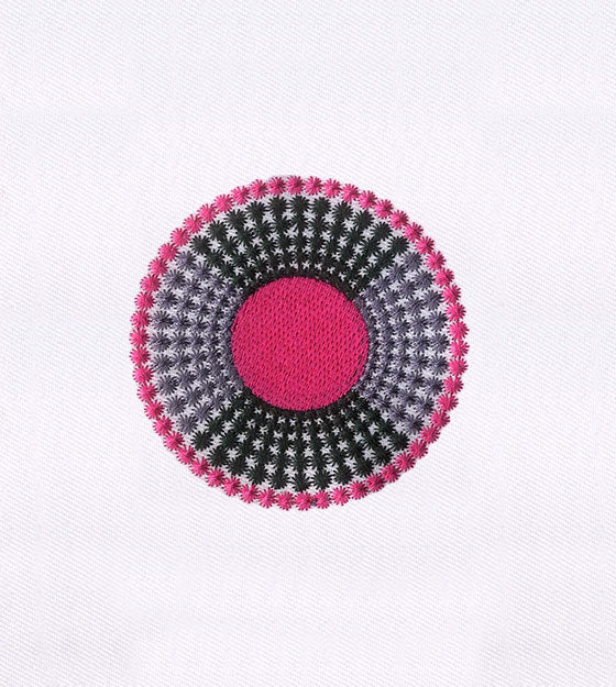 Colorful Circle Quilting Embroidery Design