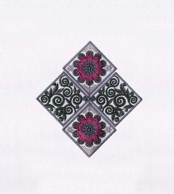 Detailed Boxes Quilting Embroidery Design