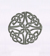 Intricately Conjoined Pattern Quilting Embroidery Design