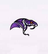 Deadly Viper Snake Embroidery Design