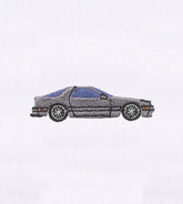 Luxurious Gray Car Cap Embroidery Design