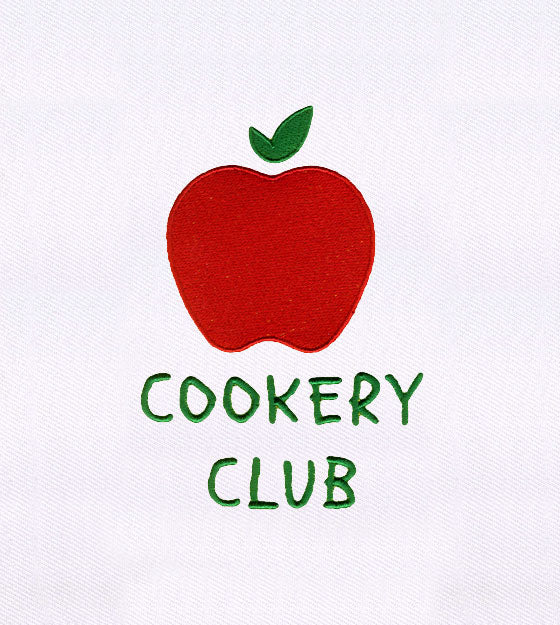 Simply Beautiful Apple Silhouette Embroidery Design