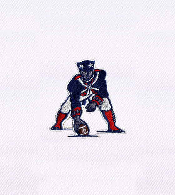 Patriotic Football Playing Soldier Embroidery Design