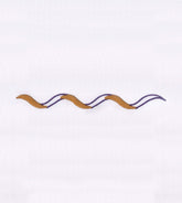 Artistic Wavy Border Embroidery Design