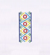 Intricately Detailed Border Quilting Embroidery Design