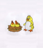 Cute Birds and Baby Chicks Embroidery Design