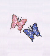 Fluttering Colorful Butterfly Embroidery Design