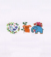 Cute Animals Embroidery Design