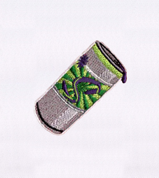 Super Succulent Juice Can Embroidery Design