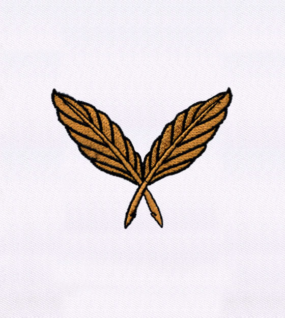 Antediluvian Quill Pen Embroidery Design