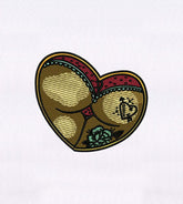 Tattooed Posterior of a Woman Embroidery Design