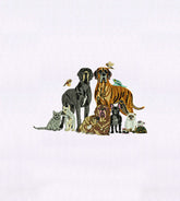 Pets Embroidery Design