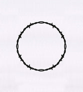 Barbed Wire Circle Quilting Embroidery Design