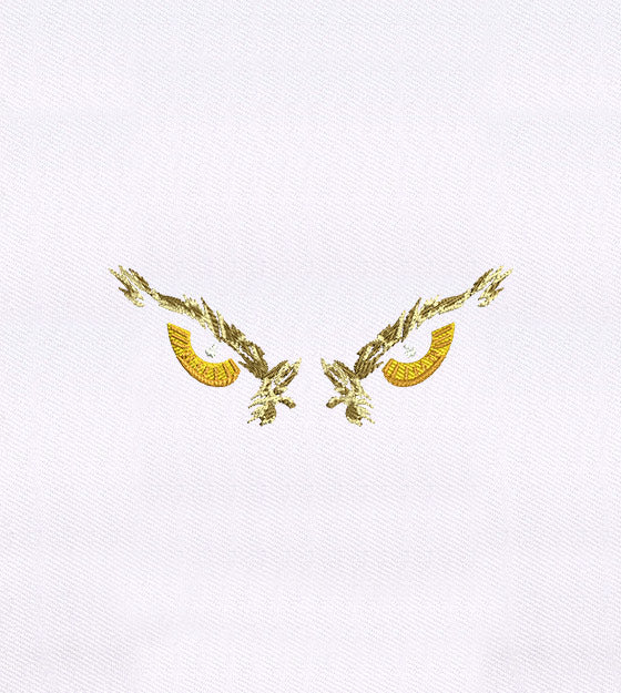Wild Fixated and Determined Owl Eyes Embroidery Design