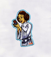 Chinese Traditional Girl Embroidery Design