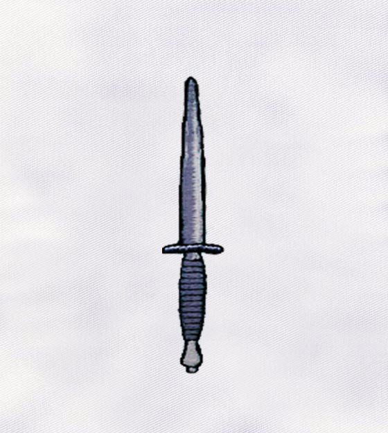Royal Sword Machine Embroidery Design