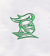 Knight Helmet Machine Embroidery Design