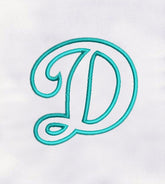 Alphabet Font Puff Embroidery Design
