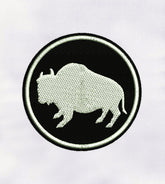 American Bison Buffalo Embroidery Design