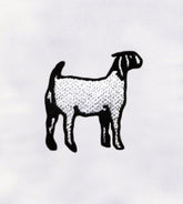 Sweet Goat Machine Embroidery Design