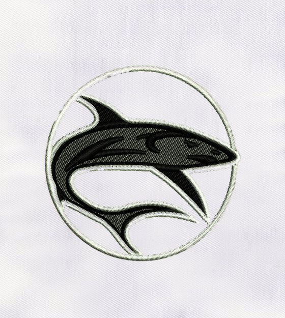 The Great Shark Machine Embroidery Design
