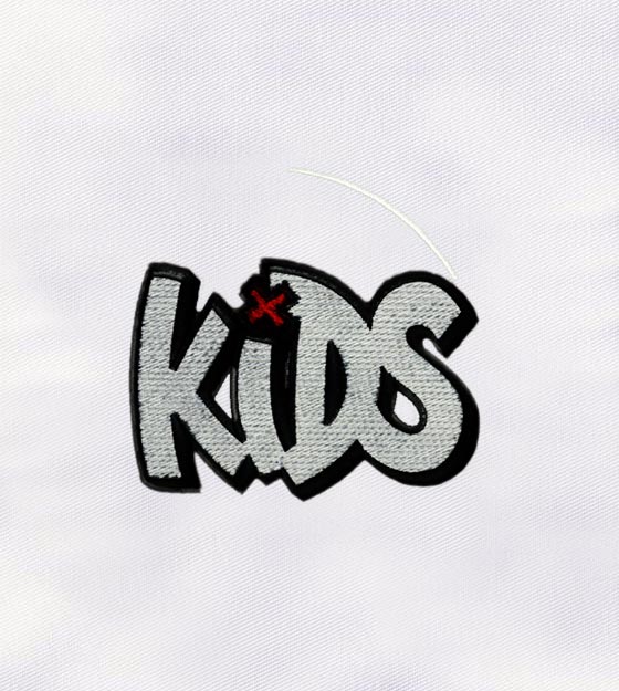 Sweet Kids Writing Font Embroidery Design