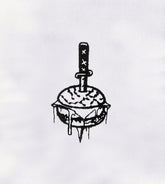 The Burger Knife Machine Embroidery Design
