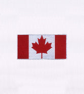 Bordered Iconic Canada Flag Embroidery Design