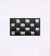 Black and White Checkered Quilting Embroidery Design