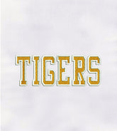 Tigers Saying Machine Embroidery Design