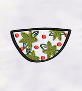 Beautiful Flower Bowl Embroidery Design