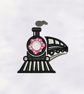 Train Portrait Machine Embroidery Design