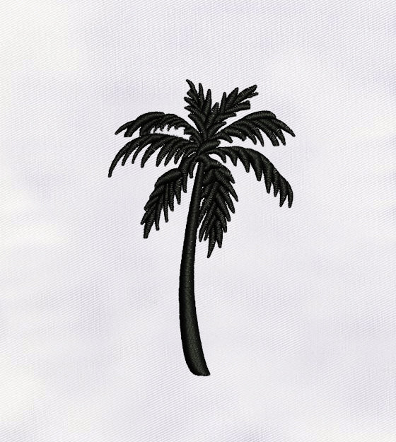 Stunning Palm Tree Machine Embroidery Design