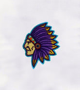 Native American War Bonnet Embroidery Design