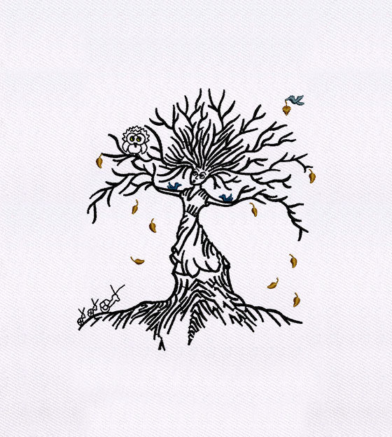 Literal Mother Nature Embroidery Design