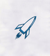 Remarkable Rocket Machine Embroidery Design