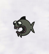 Little Scary Fish Embroidery Design