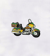 Colorful Heavy Motorbike Embroidery Design