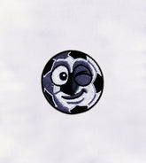 Soccer Ball Face Embroidery Design